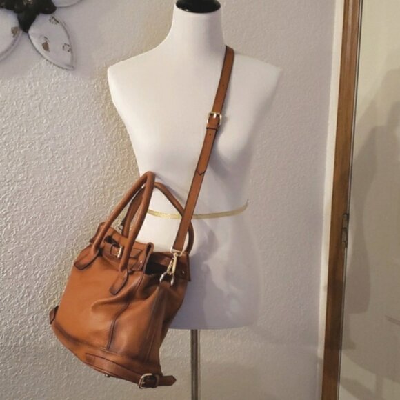 La Poet Leather Shoulder / Tote Bag - Picture 3 of 16